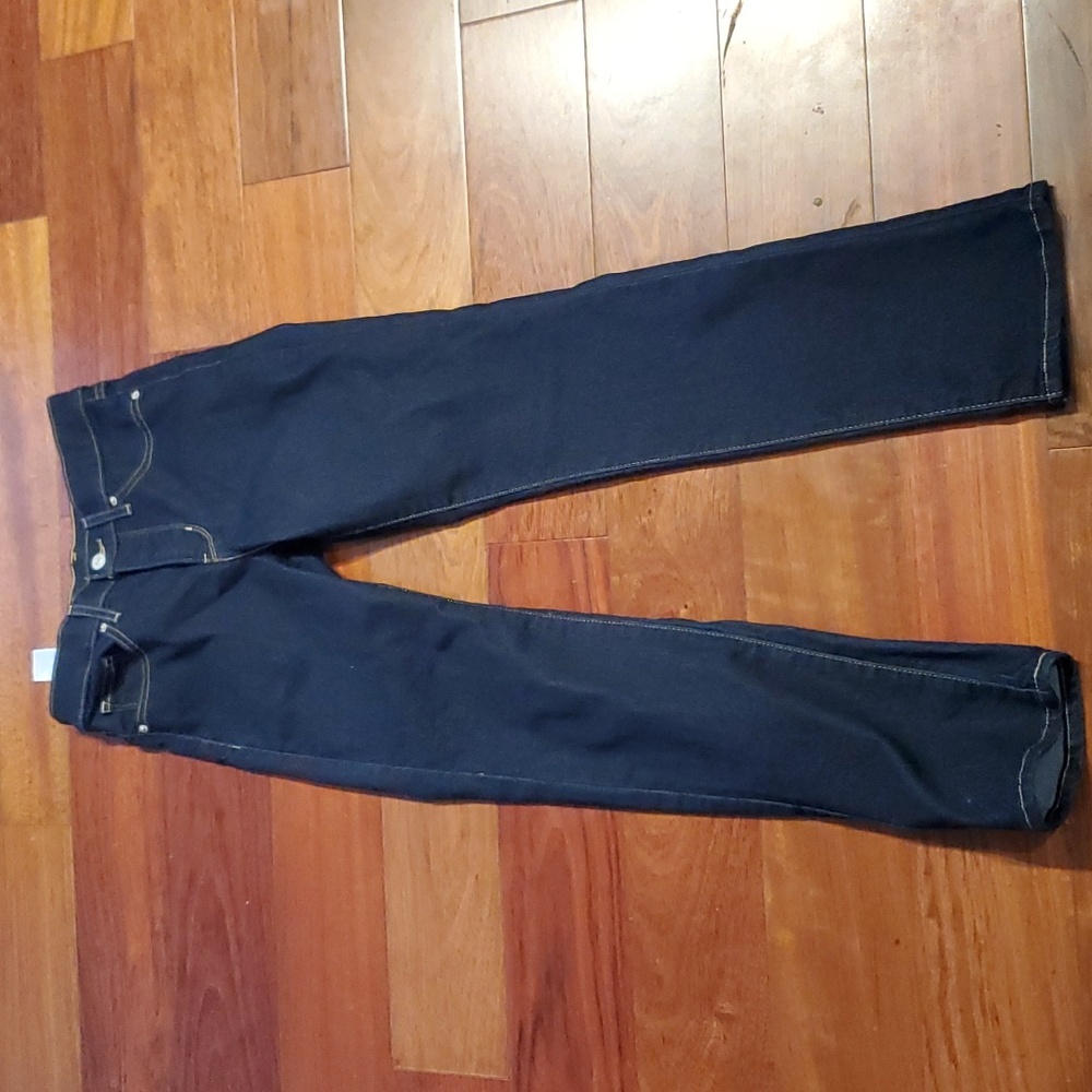Levis waterless dark wash jeans